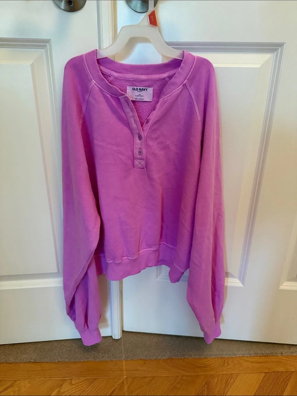 Old Navy Lavender Pullover Sweatshirt. Baggy. XS. EUC. School. Activities
